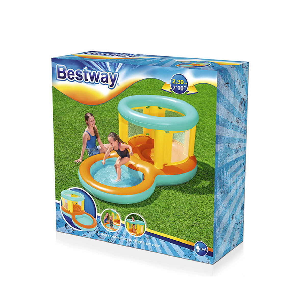 Bestway Children's Pool Bestway 239 X 142 X 102 Cm 70 L Playground