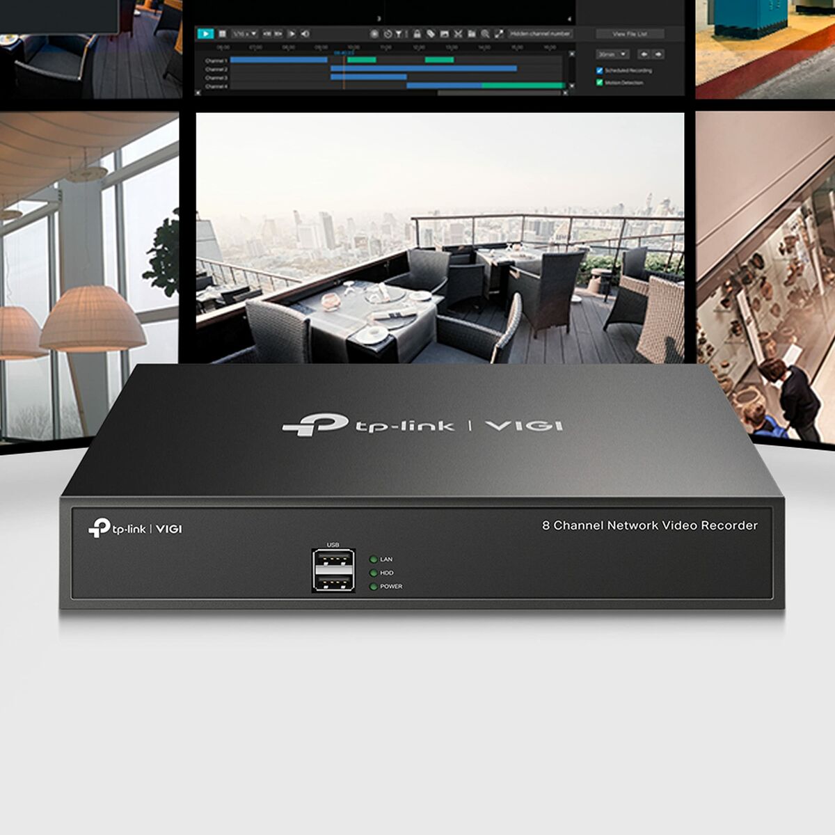 Network Video Recorder TP-Link VIGI NVR1004H 10 TB