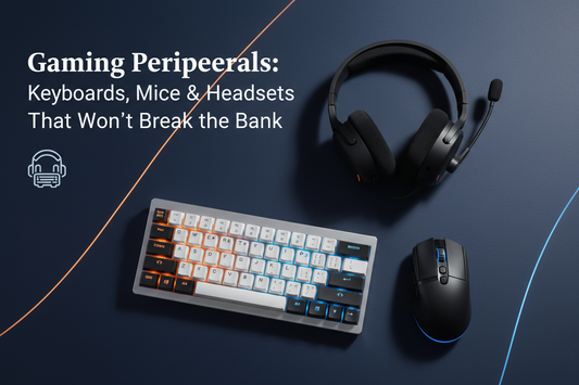 Gaming Peripherals: Keyboards, Mice & Headsets That Won't Break the Bank