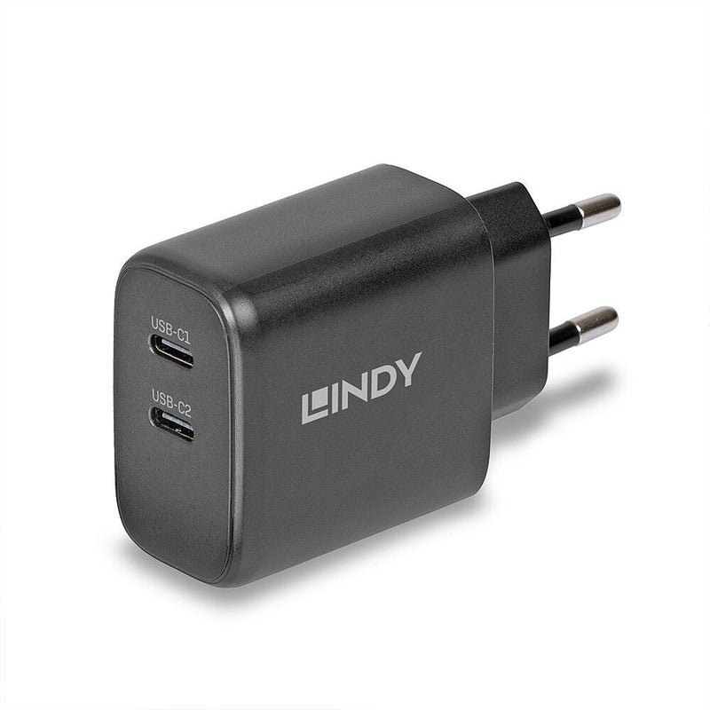 Lindy 73438 Charger Dispositivo Mobile Phone Universal Black Power Alterna Charging Fast Indoor