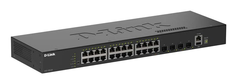 D-link DGS-1530-28/ And Switch Gestionado L2 Gigabit Ethernet (10/100/1000) Black