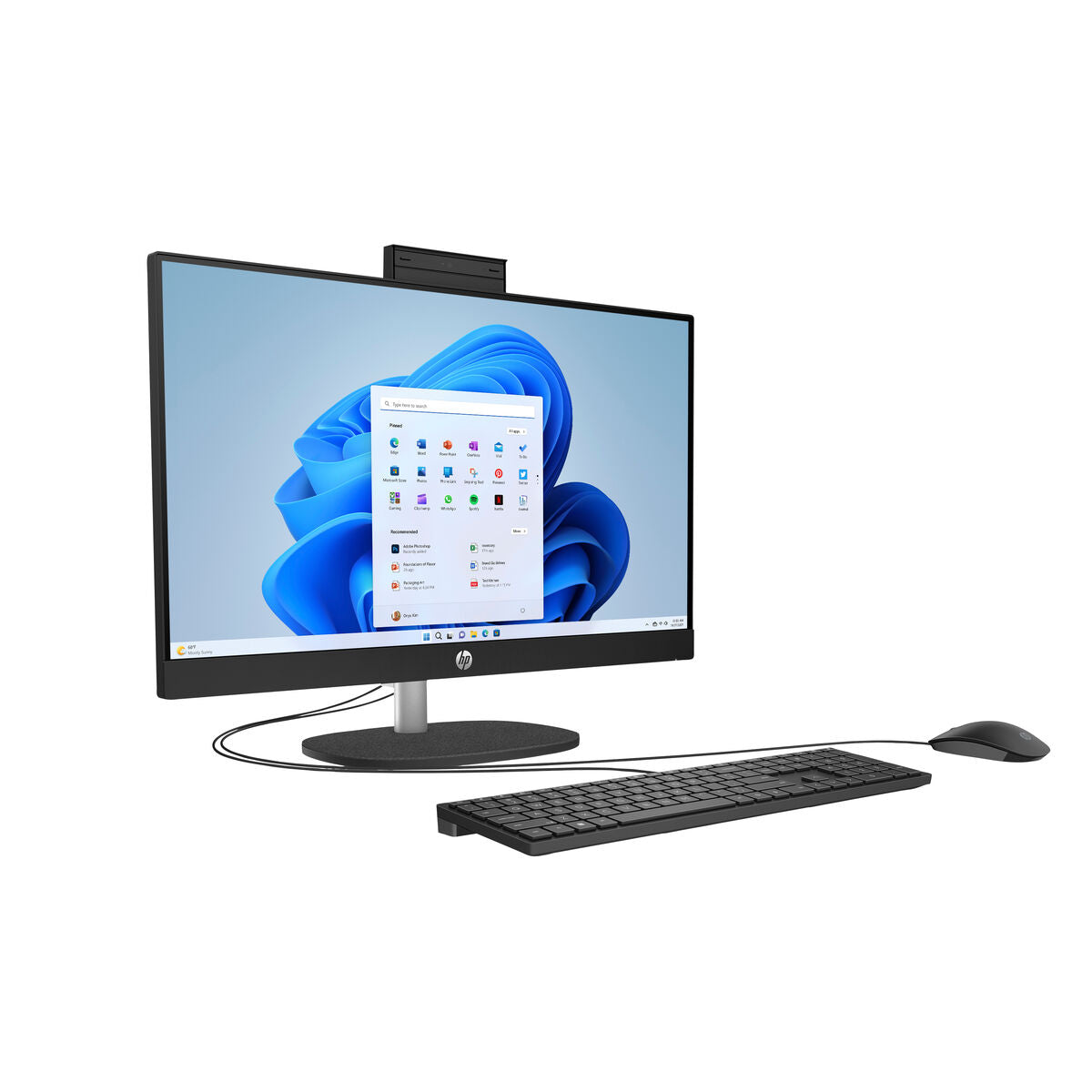 Hp All In One Hp 24 Cr0075Ns 23,8" I3-1315U 8 Gb Ram 512 Gb Ssd Spanish Qwerty