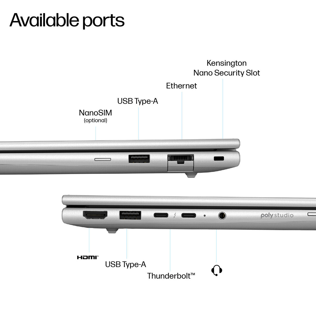 Hp Laptop Hp Ad3A0Et#Abe 14" Intel Core Ultra 5 Intel Core Ultra 7 16 Gb Ram 512 Gb Ssd