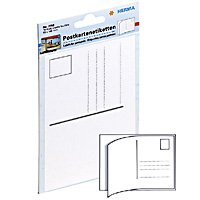 Herma Postcard Labels White 95X145 10 Labels 7758 Labels — image 1