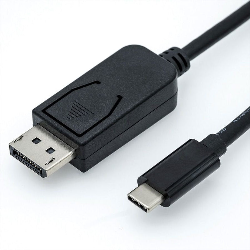 Roline USB Typ C - DisplayPort Adaptercable, V1.2, St St, 2M