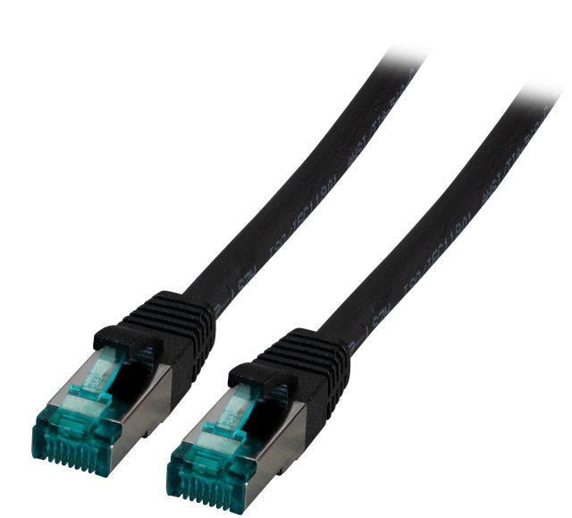 Efb RJ45 Network Cable S FTP, CAT.6A, Lszh, 10M, Black