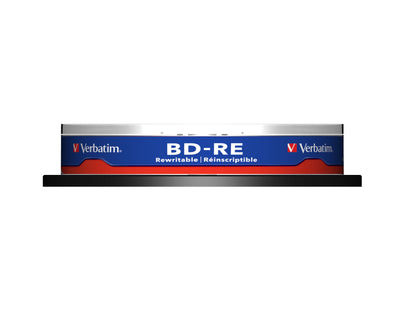 Verbatim Bluray 25GB 10PCS Bd-re Spin 2X Single Layer — image 1