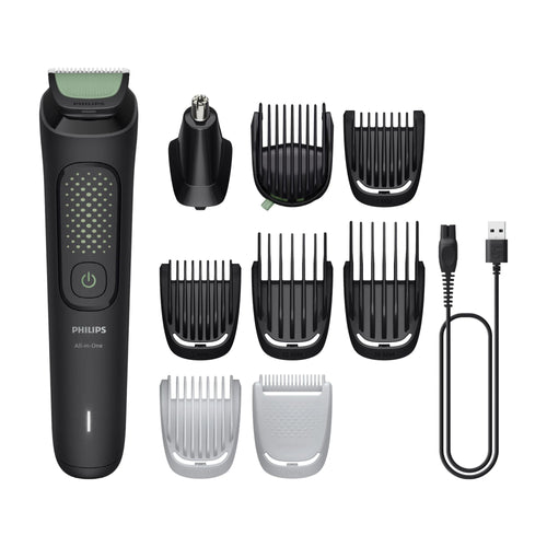 Philips Trimmer Todo Uno Series 3000, Kit 9 1, Shaver And Hair Clipper Hombre Rostro, Hair And Body Barba, Cuc — image 1