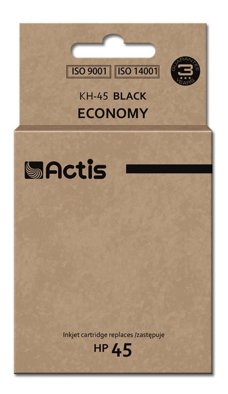 Actis Ink KH-45 (reemplazo HP 45 51645A - Standard - 44ML - Black