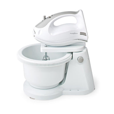 Nedis Blender Mezcladora Bol Rotating 2LT 200W 5 Ajustes Speed Funcion Turbo White/Grey — image 1
