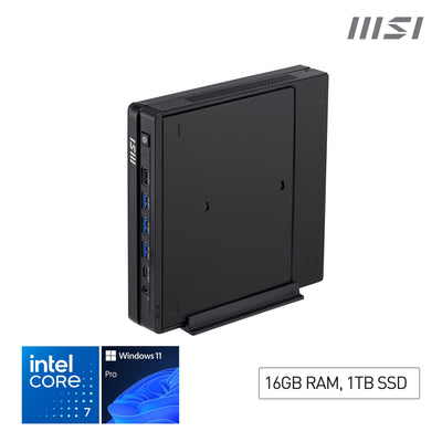 MSI Mini PC Pro DP10 A14MG-001EU Intel Core I7-14700 16GB 1TB W11P Black — image 1