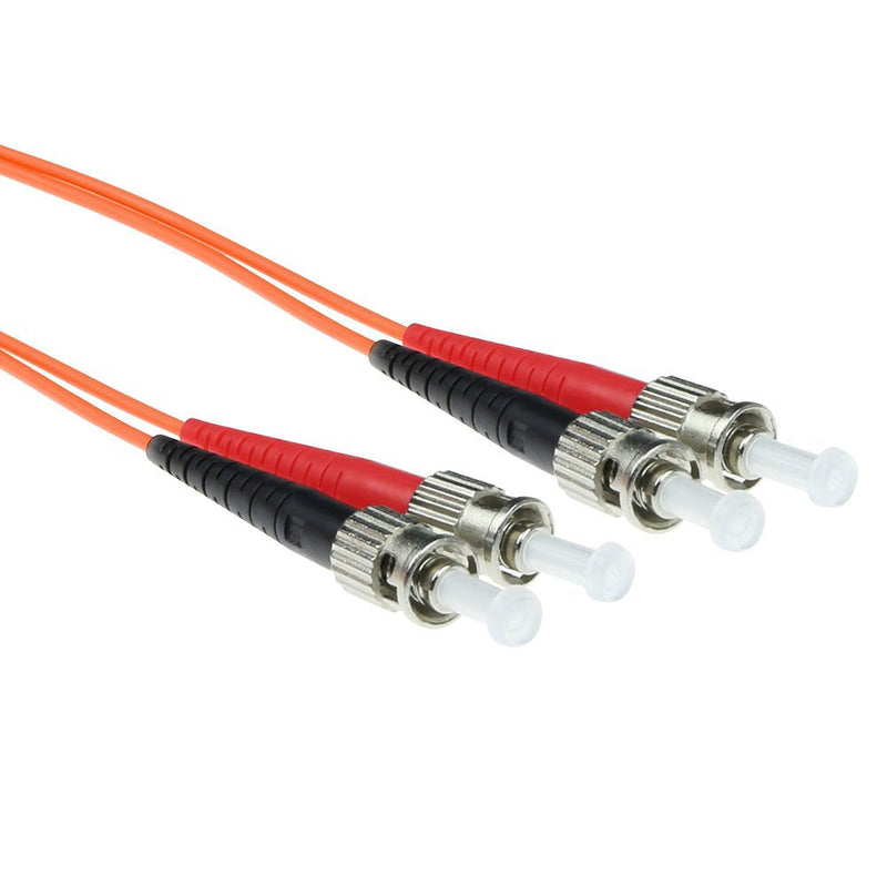 2 Meter Lszh Multimode 62.5 125 OM1 Fiber Patch Cable Duplex With St Connectors