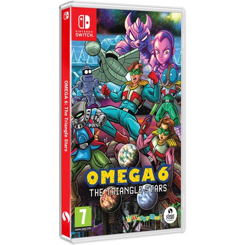 Set Omega 3 Triangle Stars Switch