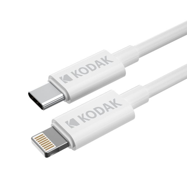 Kodak USB Cable 1M USB C Lightning White
