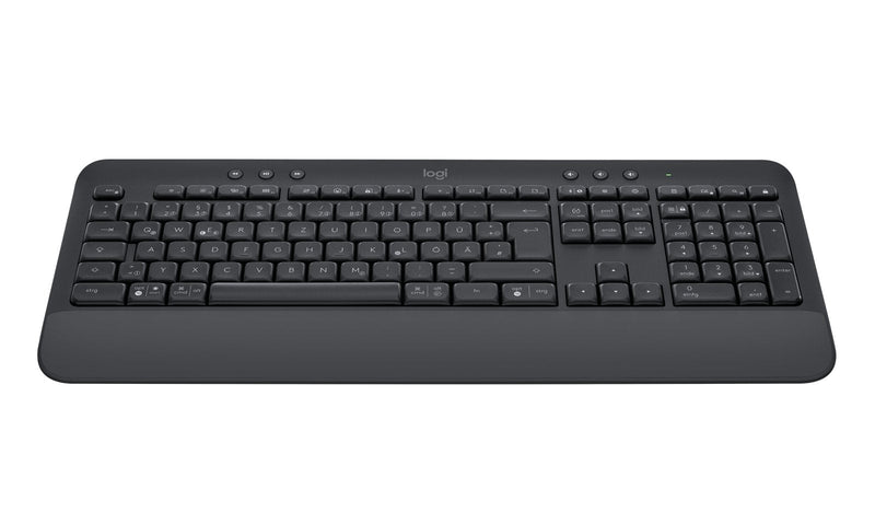 Logitech Keyboard German Signature K650 RF Wireless + Bluetooth Qwertz Graphite