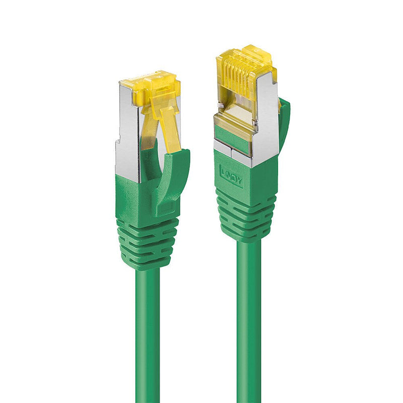 Lindy Network Cable CAT.6A RJ45 S FTP CAT.7 Lszh Cable Verde 1M
