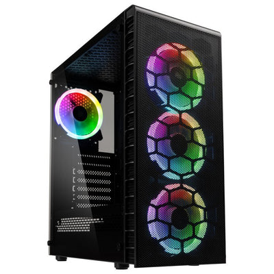Kolink Observatory Lite Mesh ARGB Midi-tower - Black — image 1