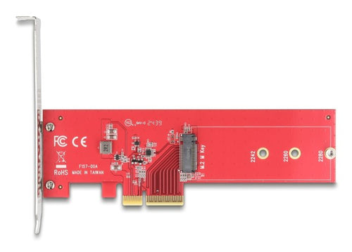 Pci Express 5.0 X4 Card a 1 X Intern NVMe M.2 Key M - Low Profile Formfaktor — image 1