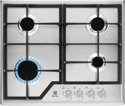 Electrolux Board Cocción EGS6426SX Steel Inoxidable Empotrada Gas 4 Zona (s)