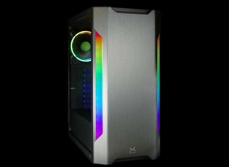 Droxio PC Case Gaming Bagger Lat. Glass Templad
