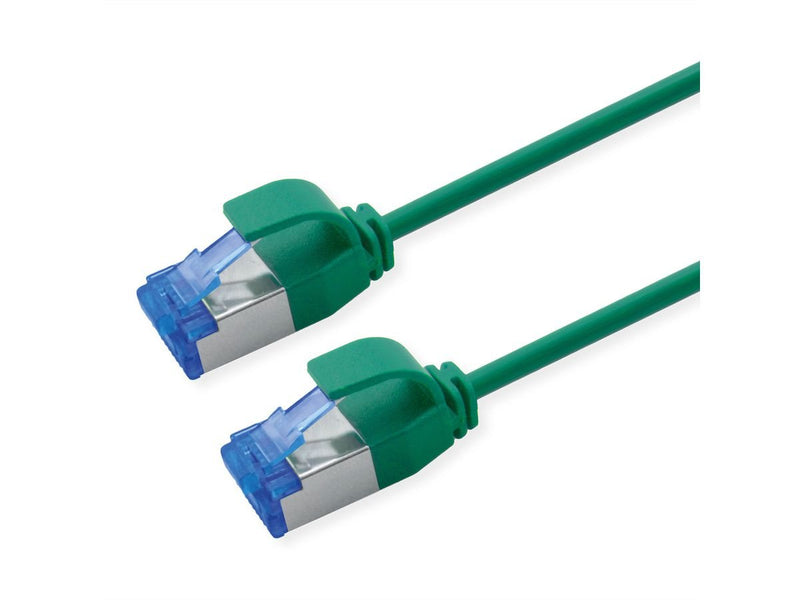 Roline Network Cable CAT.6A (class Ea) S FTP (pimf), Lsoh, PoE, Grn, 0,5M