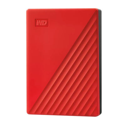 Wd My Passport WDBR9S0060BRD Hard Drive Cifrado 6TB External Laptop USB 3.2 Gen 1 Aes 256 Bits Red — image 1
