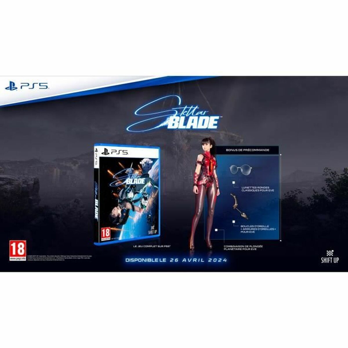 Sony Playstation 5 Video Game Sony Stellar Blade (Fr)