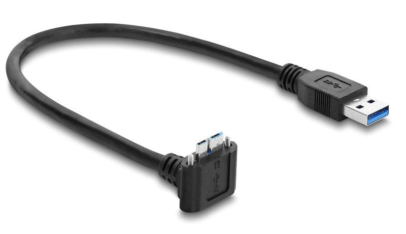 Delock USB 5Gbps USB Cable Type a Connector Male Recto a USB Micro-b Connector Male With Distance Entre Screws