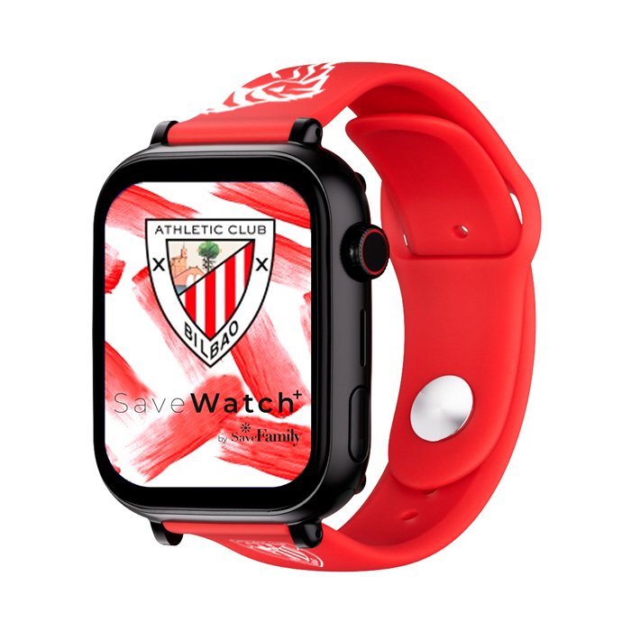Savefamily Watch Smart Kids Savewatch Plus Edition Athletic Club With GPS And Llamada - Strap Silicone Red