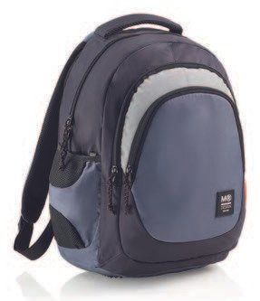 Miquelrius Backpack Triple Berlin Recy 30L 3 Compartimentos Blue