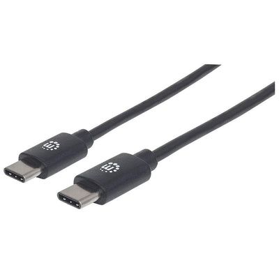 Manhattan 353342 USB Cable 1M 3.2 Gen 2 (3.1 Gen 2) USB C Black — image 1