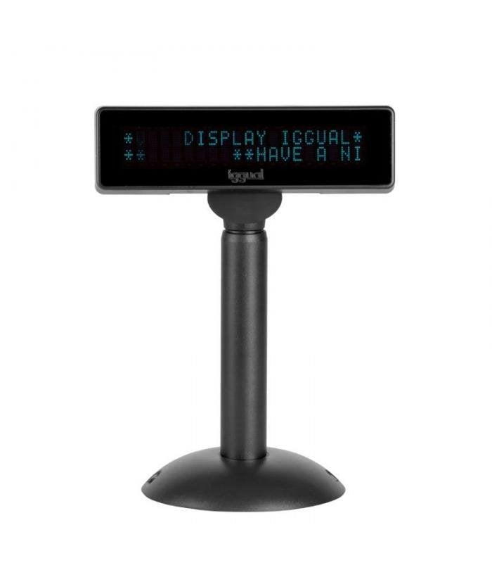 Iggual Visor Tpv USB Vfd 7 Info Display