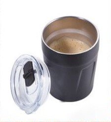 Troika Thermobecher Espresso Doppio Black
