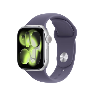 Watch Series 11 GPS + Cellular Koperta 42MM Z Aluminium W Kolorze Srebrnym, Pasek Sportowy W Kolorze Mlecznego — image 1