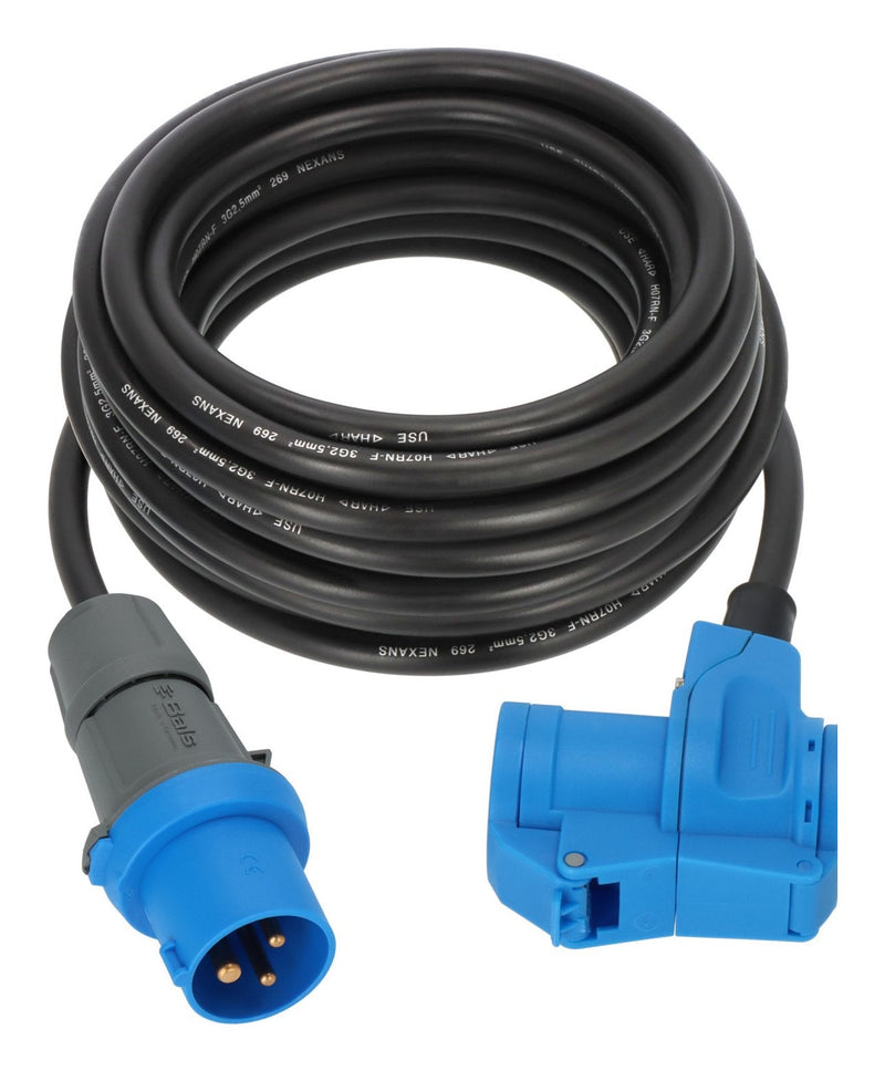 Brennenstuhl Extensión.cable 10M Cee Connector Male/Winkelkupplung Sch
