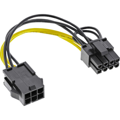 Inline Adapter Power Internal 6 Pines a 8 Pines Cards Gráficas PCIE Pci-express — image 1