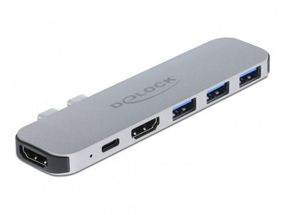 Delock Dockingstation Macbook Dual HDMI 4K / Pd / Hub — image 1