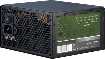 Power Supply Inter-tech 420W Argus APS-420W 120MM — image 1