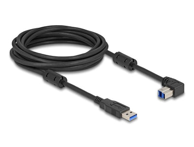 Delock USB 5Gbps Cable Type a Connector Male a Type B Connector Male 90° Abajo Angulado 5M — image 1