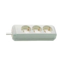 Brennenstuhl Eco-line Base Múltiple 3M 3 Salidas AC White — image 1