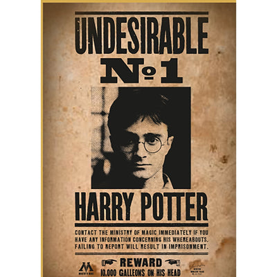 Thumbsup! Puzzle Harry Potter Wanted NO.1 50TEILE — image 1