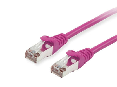 Equip Latiguillo Apantallado S/FTP Categoria 6 Libre Halogenos 20M Colour Purpura P/N 605559 — image 1