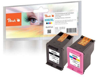Peach Cartridge HP NR.302XL F6U68A + F6U67A Comp. — image 1