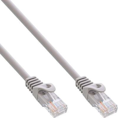 Inline Network Cable U/UTP CAT.5E Grey 1M — image 1