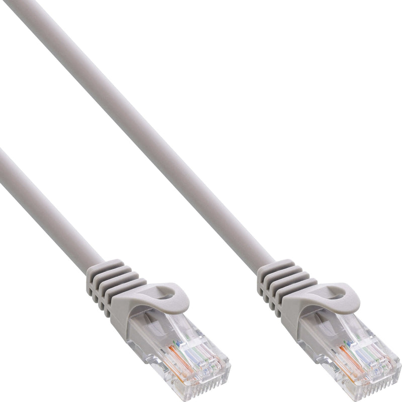 Inline Network Cable U/UTP CAT.5E Grey 1M