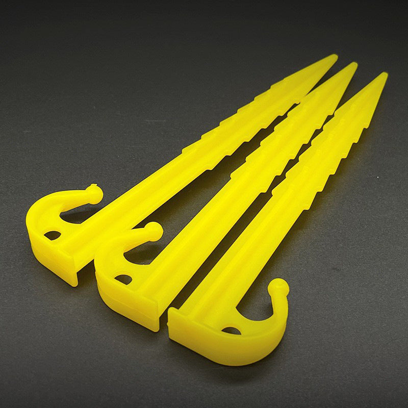 Tent Accessory Serrated Plastic Ground Stakes