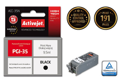 Activejet ACC-35N Ink COMPATIBLEPGI-35 Black 1 Pieces — image 1