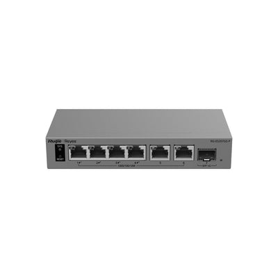 Ruijie Switch Gestionable L2 RG-ES207GS-P 7P 6x RJ45 GB 1XSFP Ge 4XPOE 54W Gestion Nube — image 1