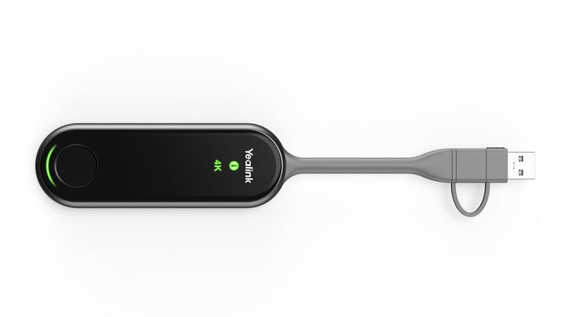 Yealink PA20, Transmisor Audio/Vídeo Black Usb-c, Usb-a, Plug-and-play 1303185