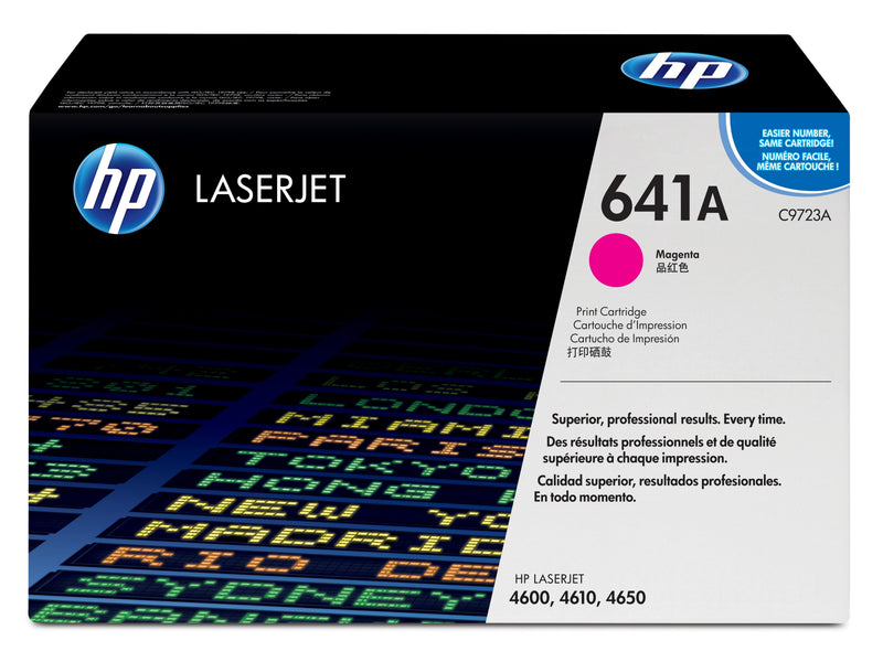HP Genuine Toner 641A Magenta C9723A